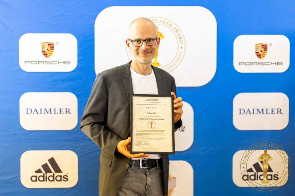 Dr. Stefan Klaußner Dr. Stefan Klaußner – European Speaker Gewinner 2026