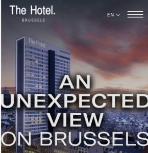 the hotel in Brussels
